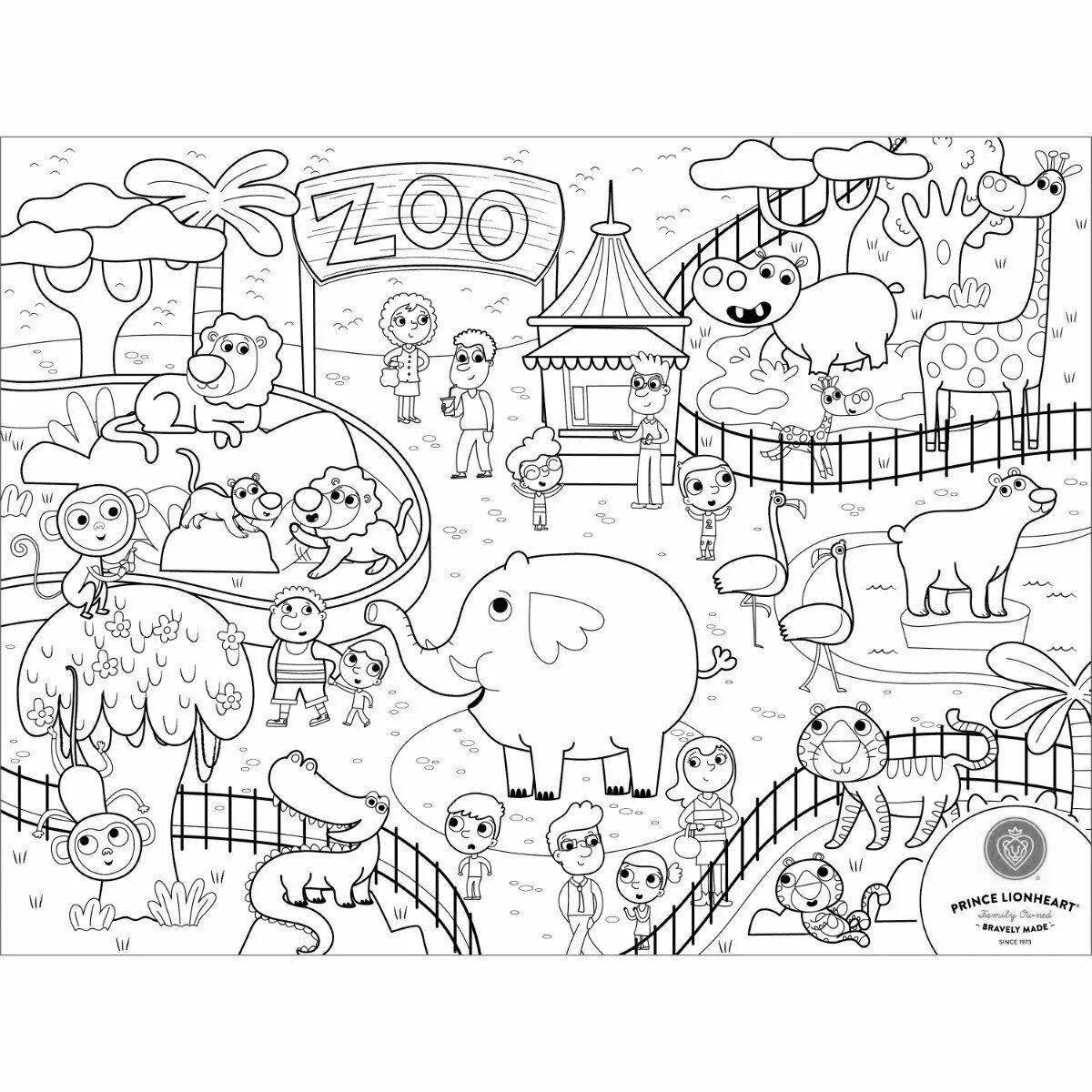 Зоопарк для детей 6 7 лет #13