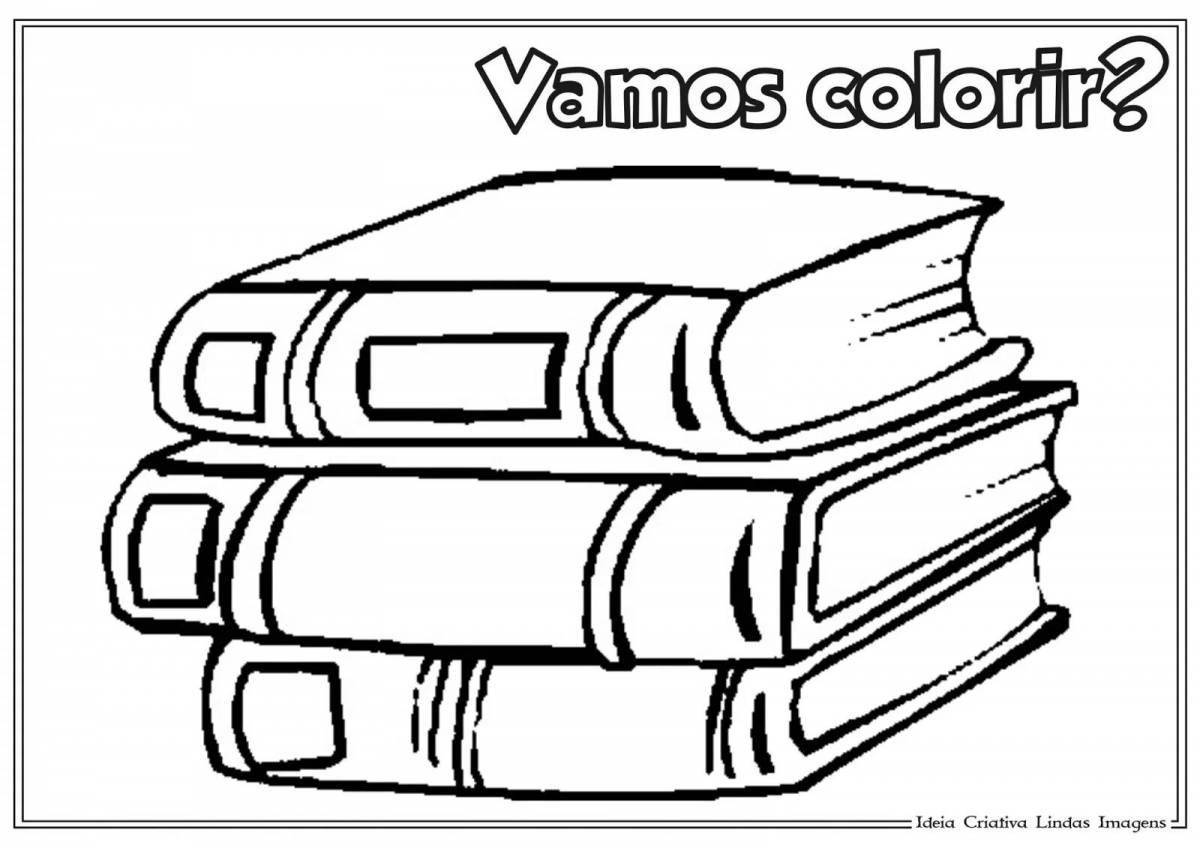 Knowledgeable coloring page tutorial
