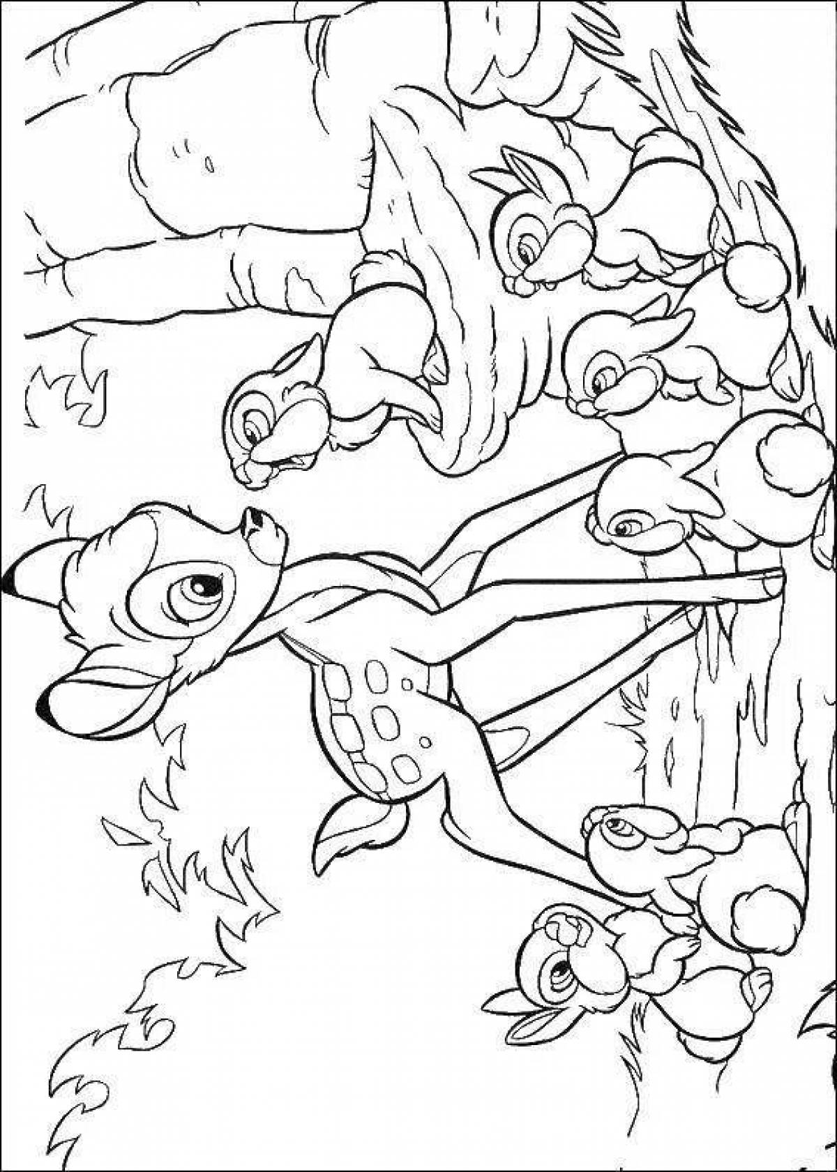 Charming katunket coloring book