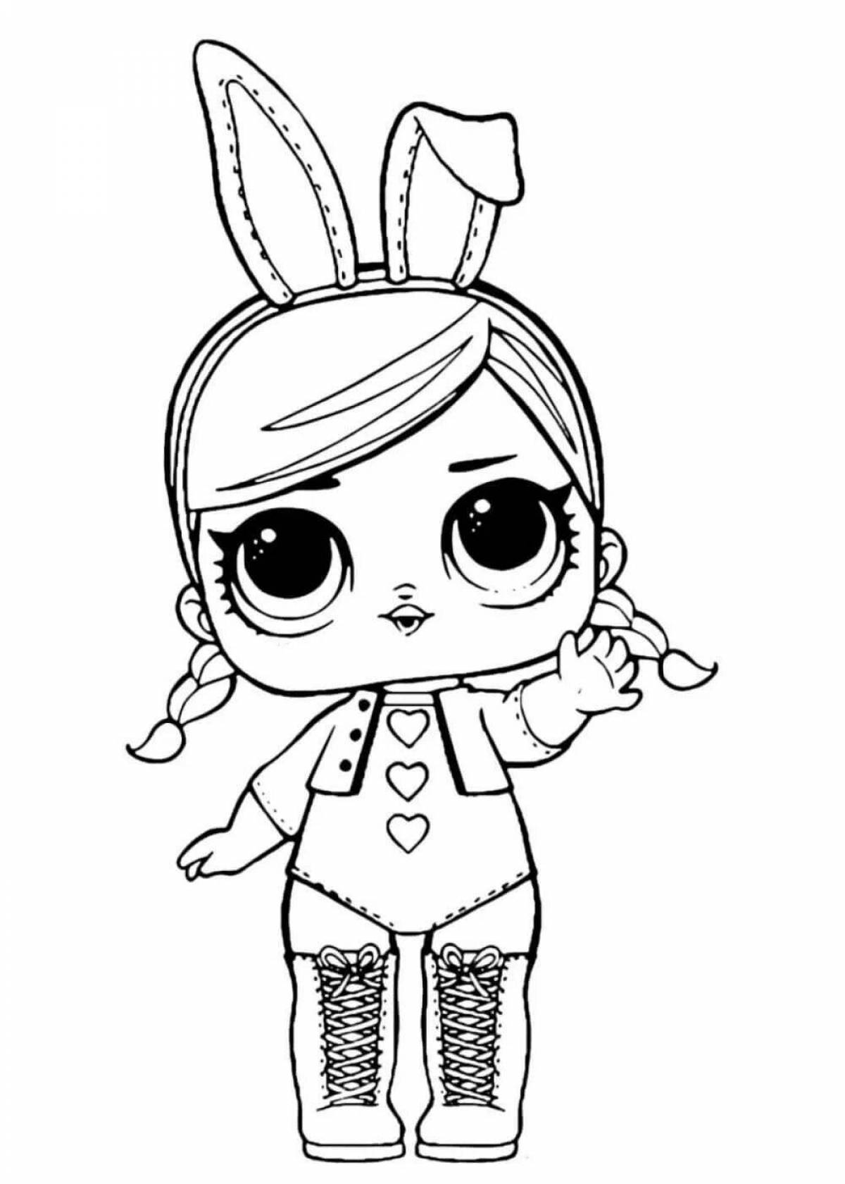 Fairy lol coloring page