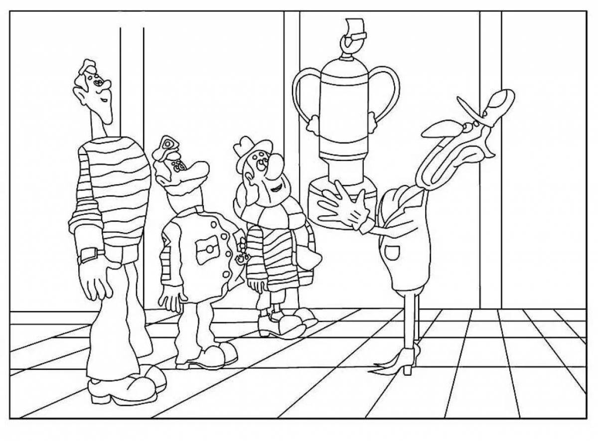 Color live captain vrungel coloring