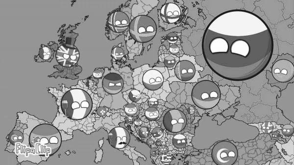 Coloring Pages Countryballs (33 pcs) - download or print for free #7830