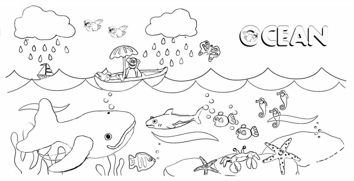 День воды раскраски для детей. Море раскраска для детей. Раскраска морские обитатели. Подводный мир раскраска для детей. Морские обитатели раскраска для детей.