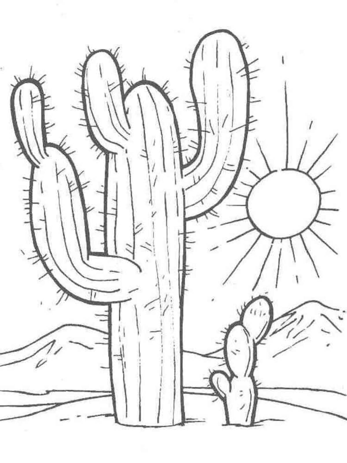 Desert drawing