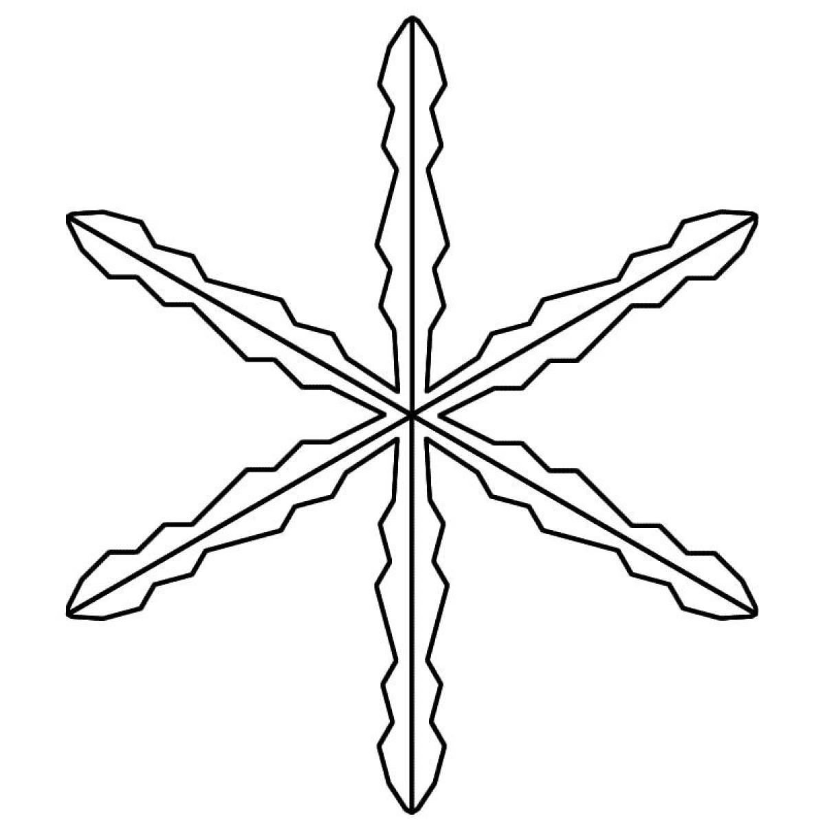 Hexagon snowflake