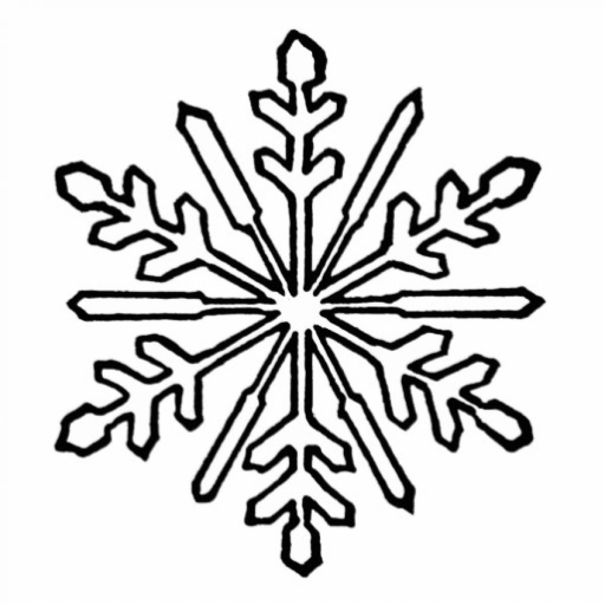 Pointed snowflake