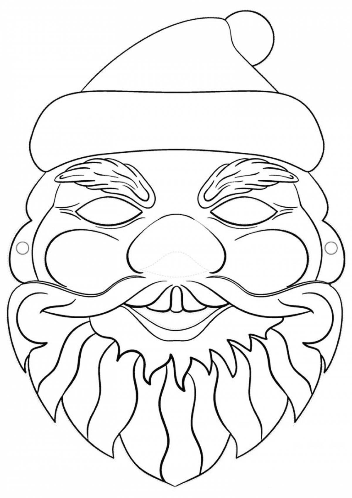 [Santa Claus mask