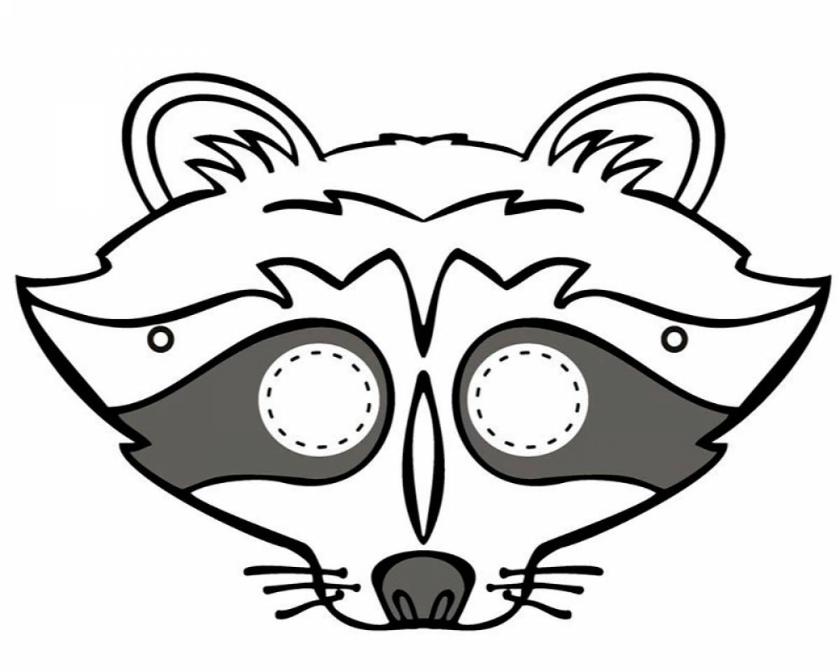 Raccoon mask