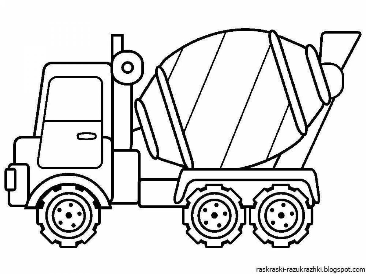 Картинки для раскрашивания техника для детей