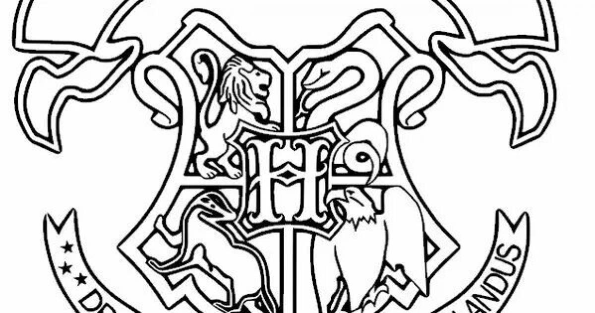 Hogwarts coat of arms #4