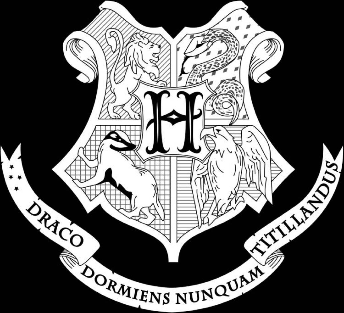 Hogwarts coat of arms #5