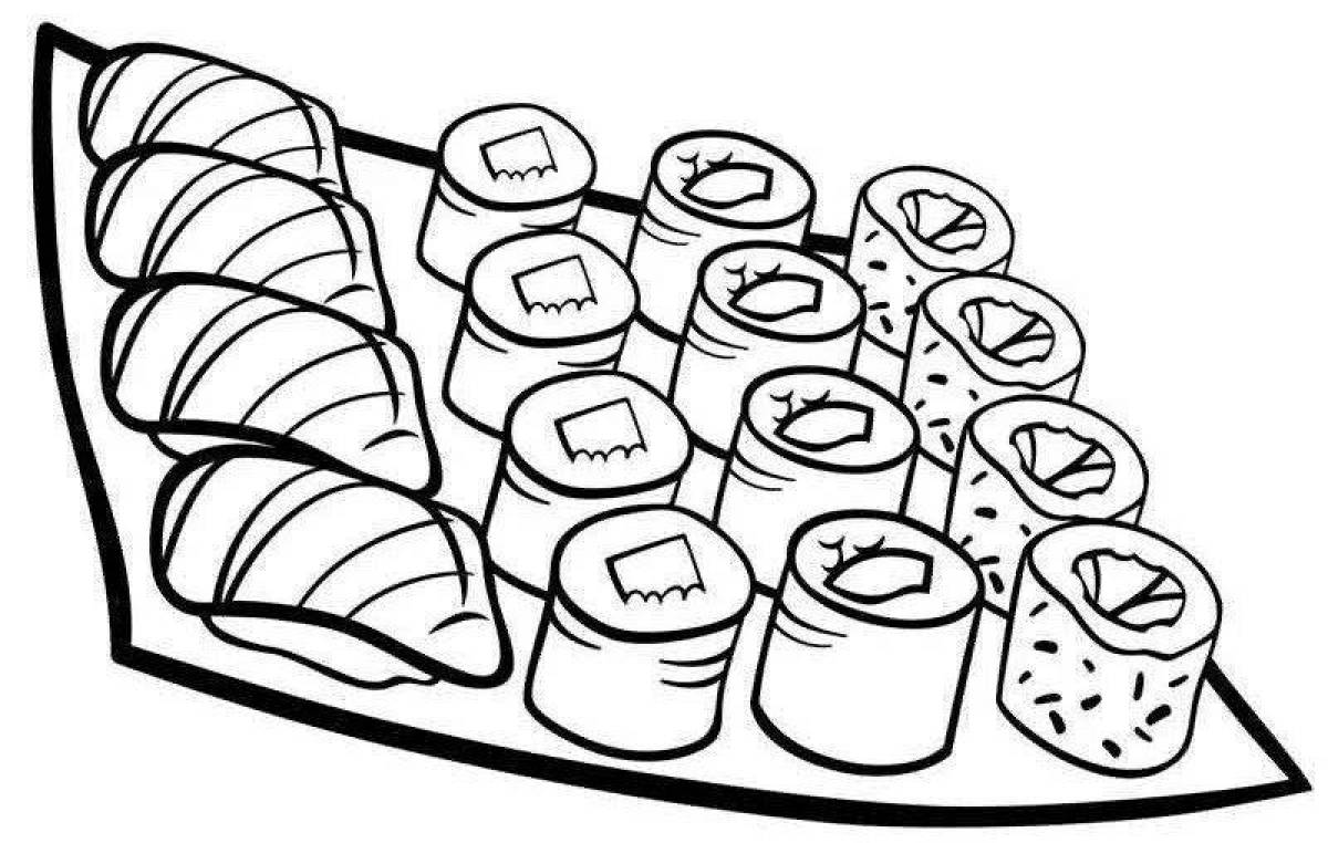 Invitation ooty food coloring page