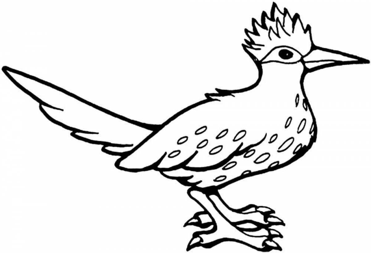 Great cuckoo coloring book for little ones