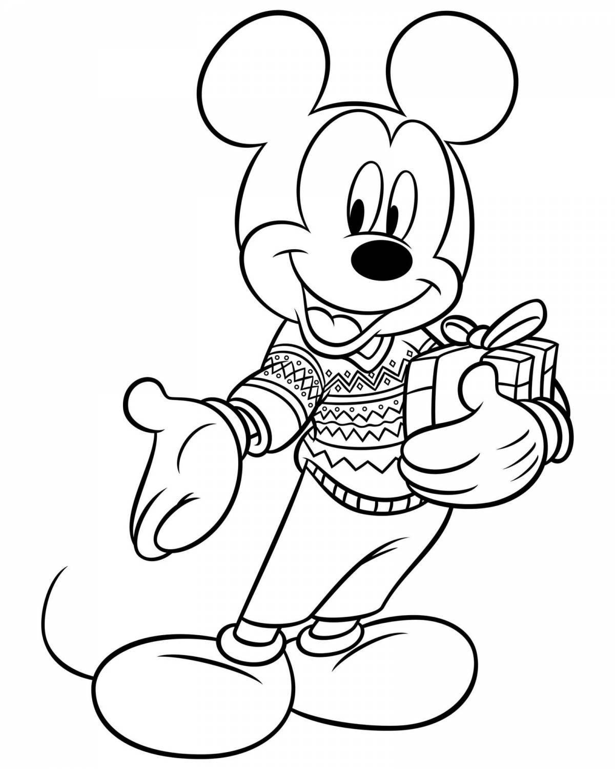 Mikimaus coloring book for juniors
