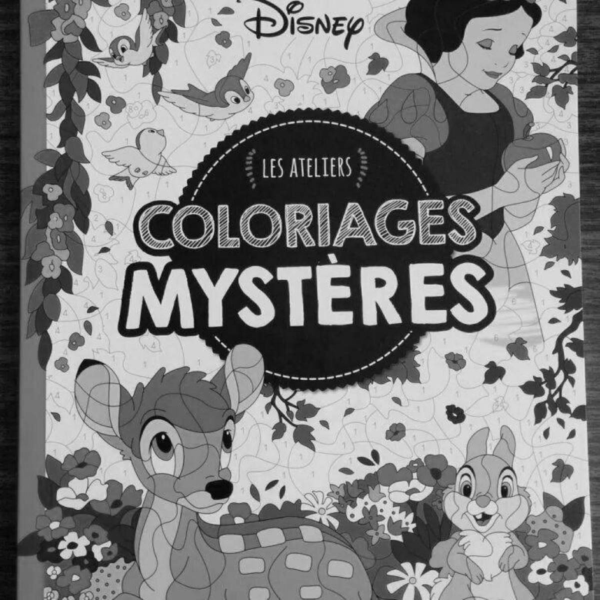 Disney les grands classiques elegant coloring book