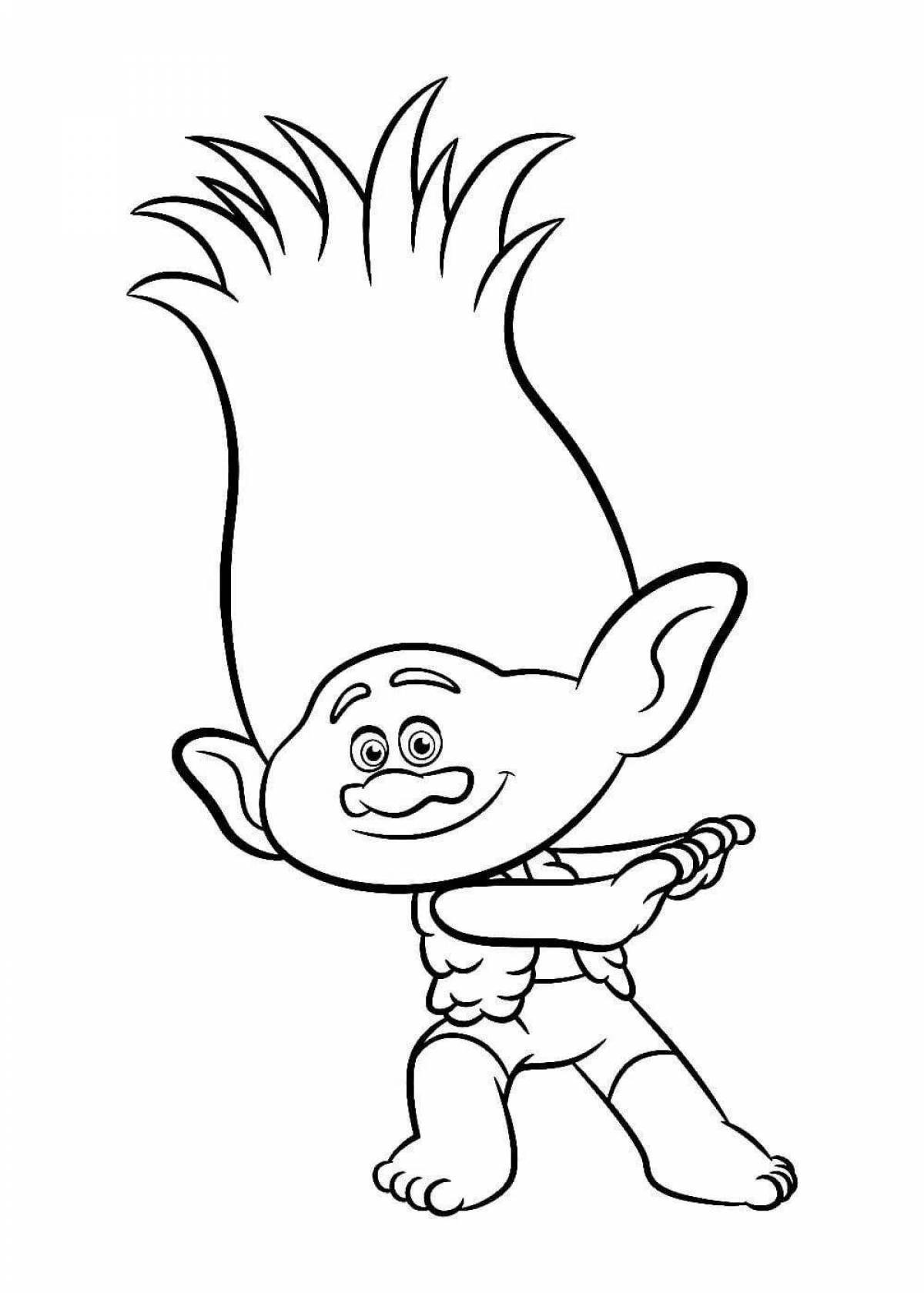 Раскраска Живые мультяшные персонажи раскраски для детей