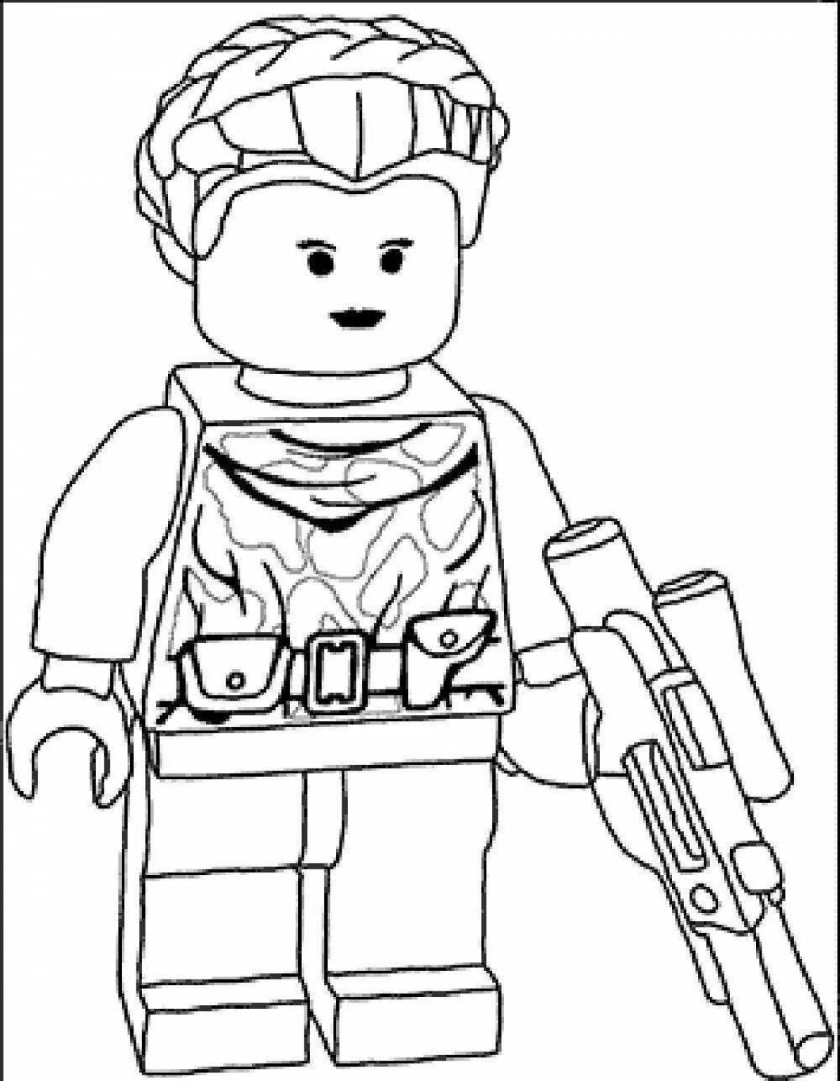 Glorious military soldiers coloring pages for boys