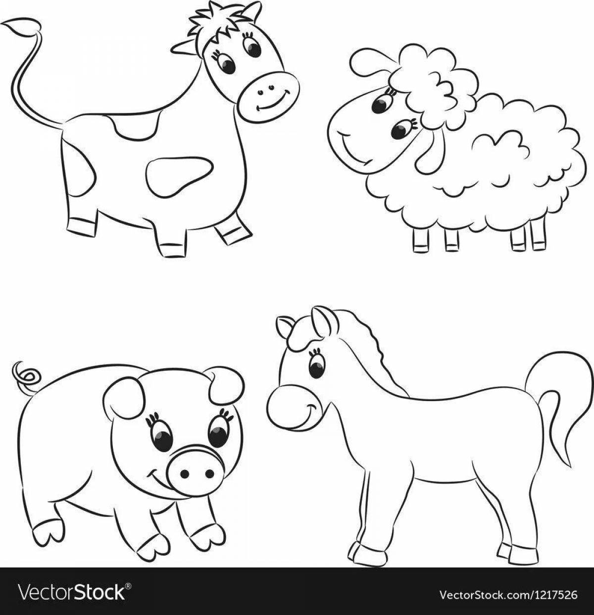 Radiant coloring page pets 2 junior group