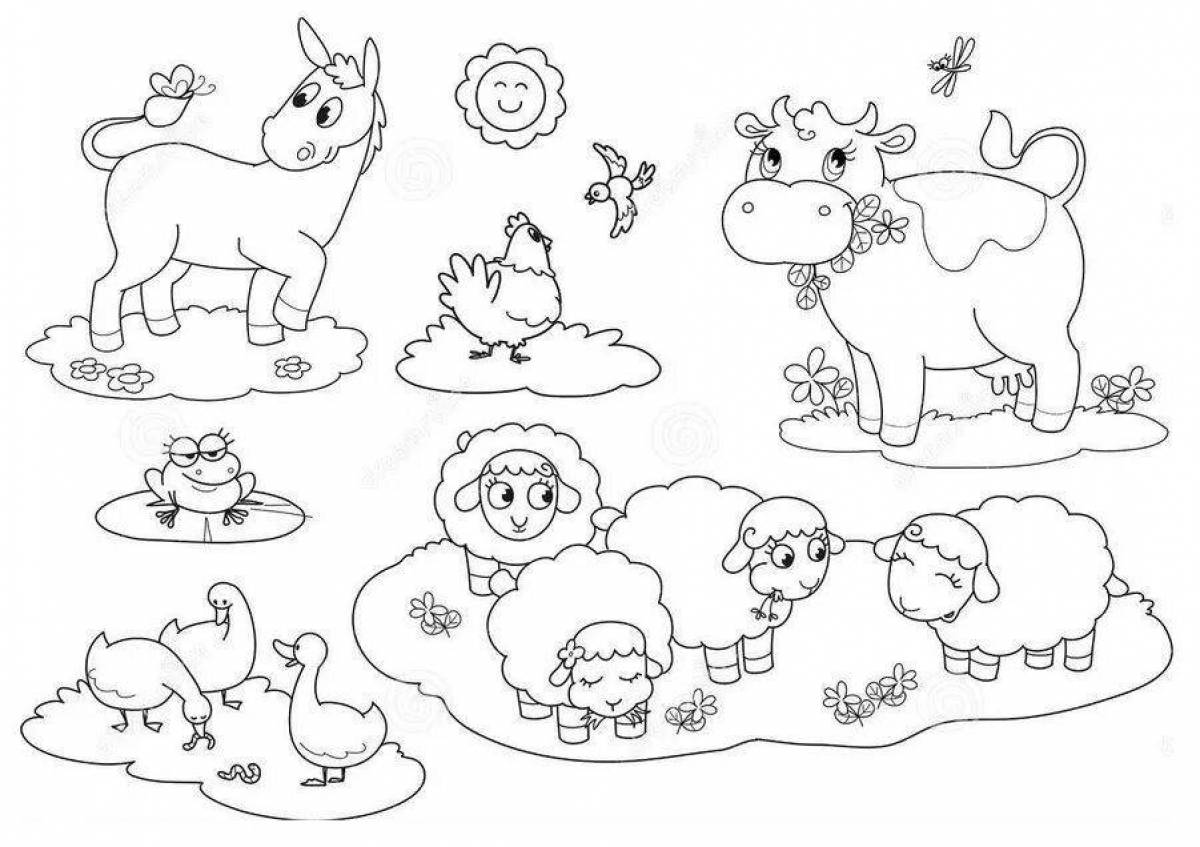 Sparkling coloring pages pets 2 junior group