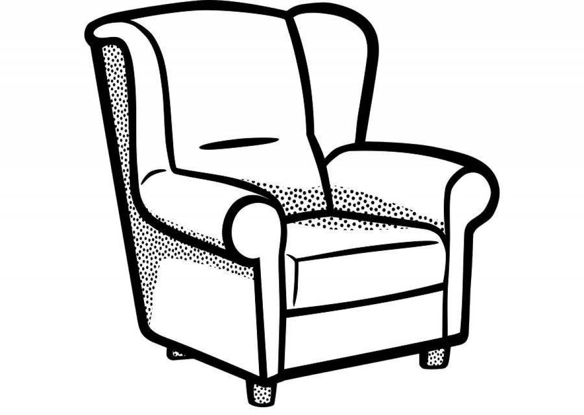 Кресло-мешок «Раскраска» для ребенка