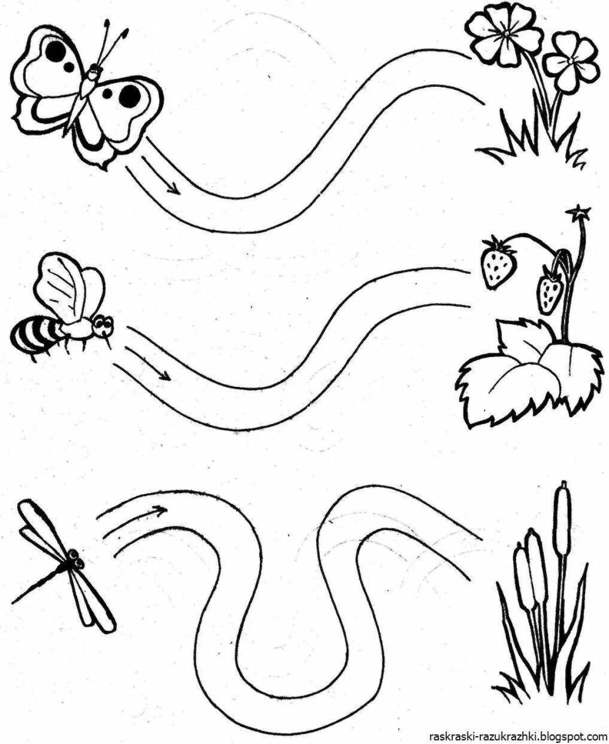 Coloring pages for children 4 years old