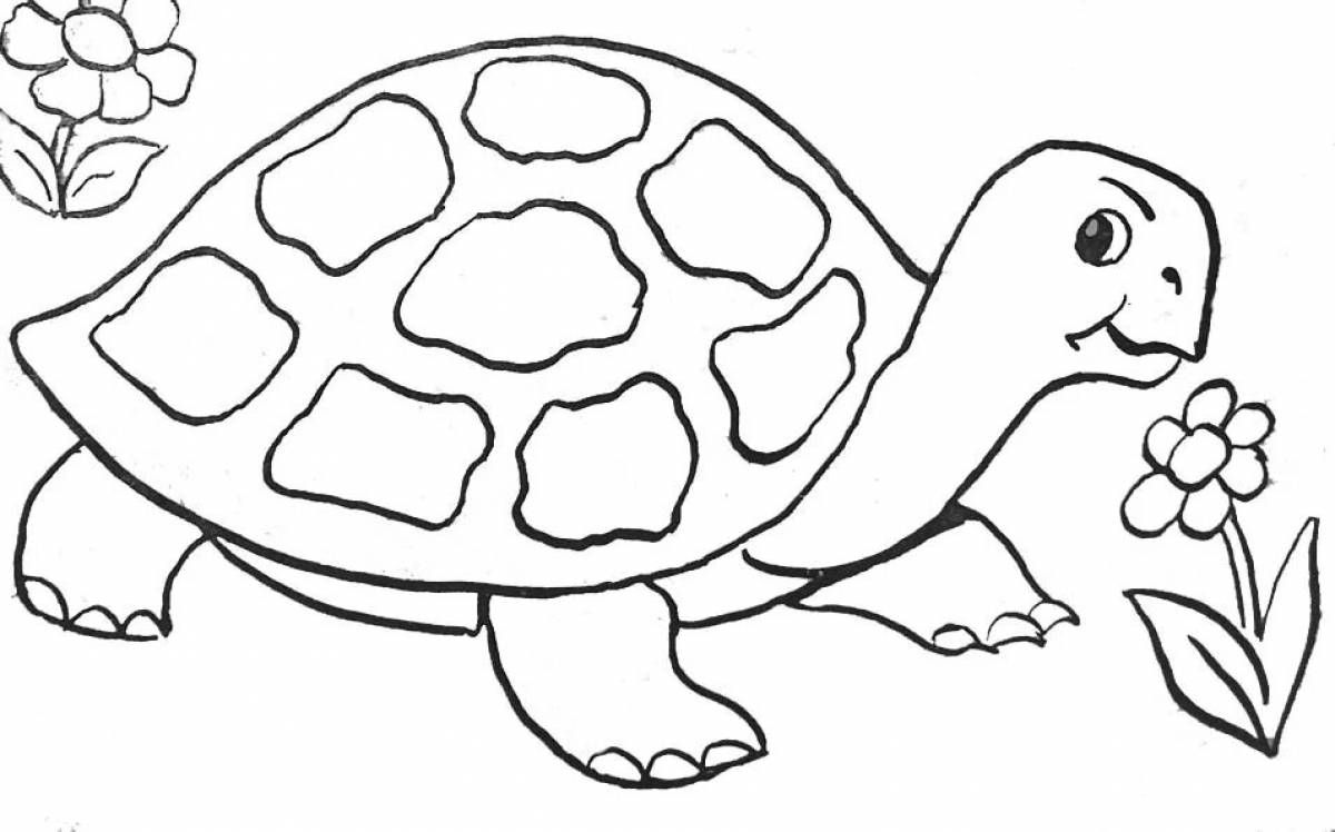 Для детей черепаха 3 4 лет #1