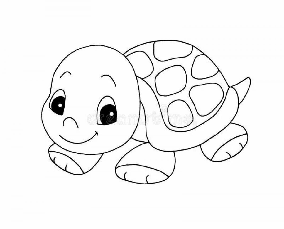 Для детей черепаха 3 4 лет #6