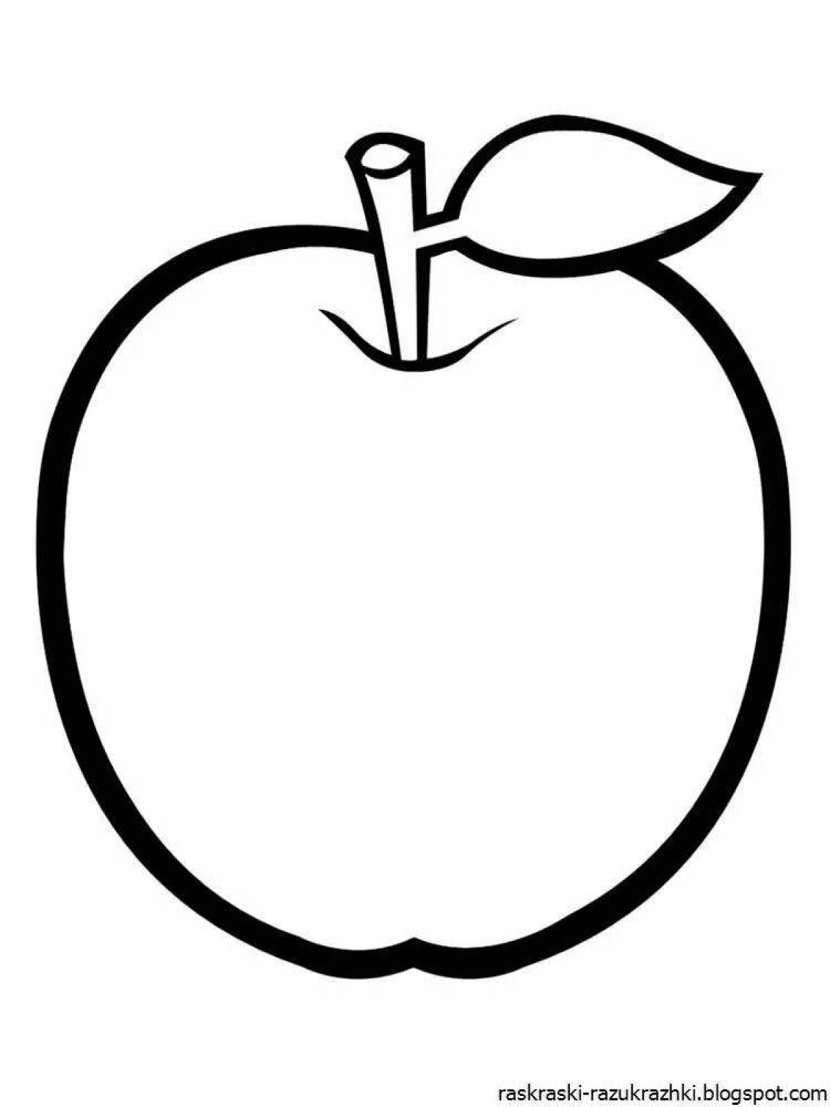 Яблоко для детей 5 6 лет #17