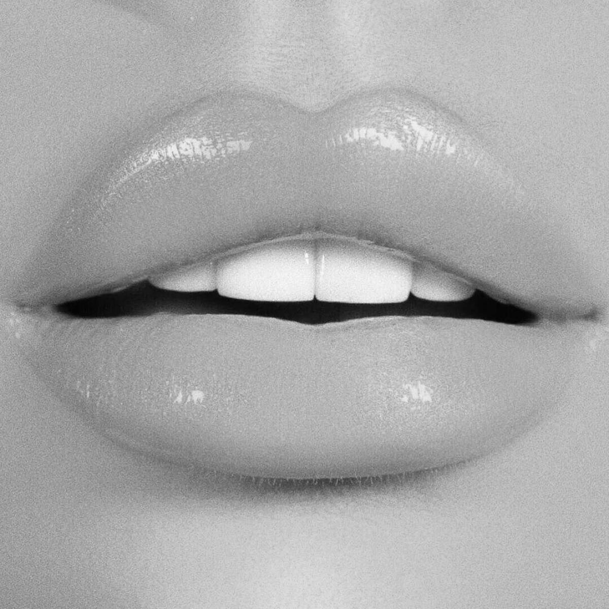 Lips without lipstick plump beautiful photo for #3