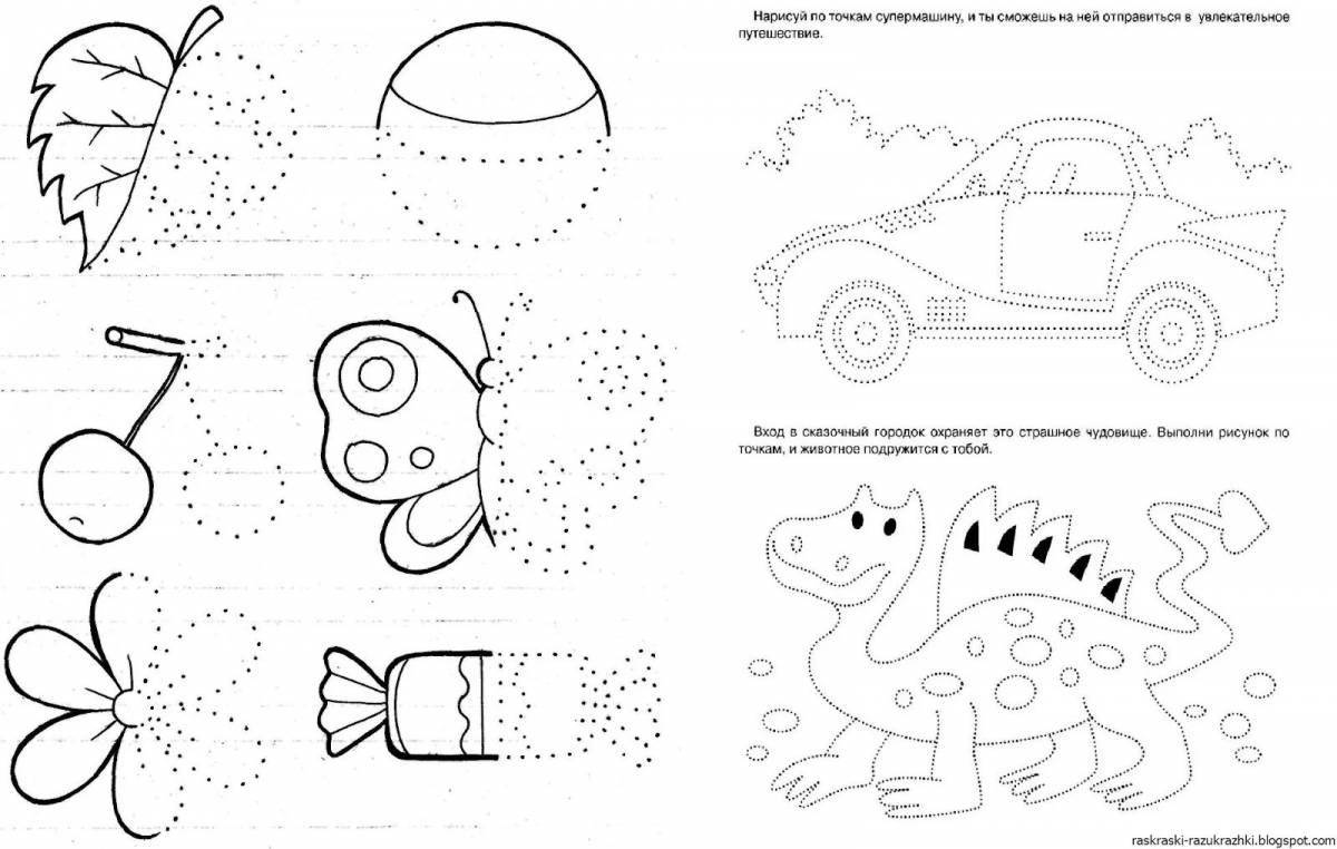 Intriguing coloring pages for 4-5 year olds