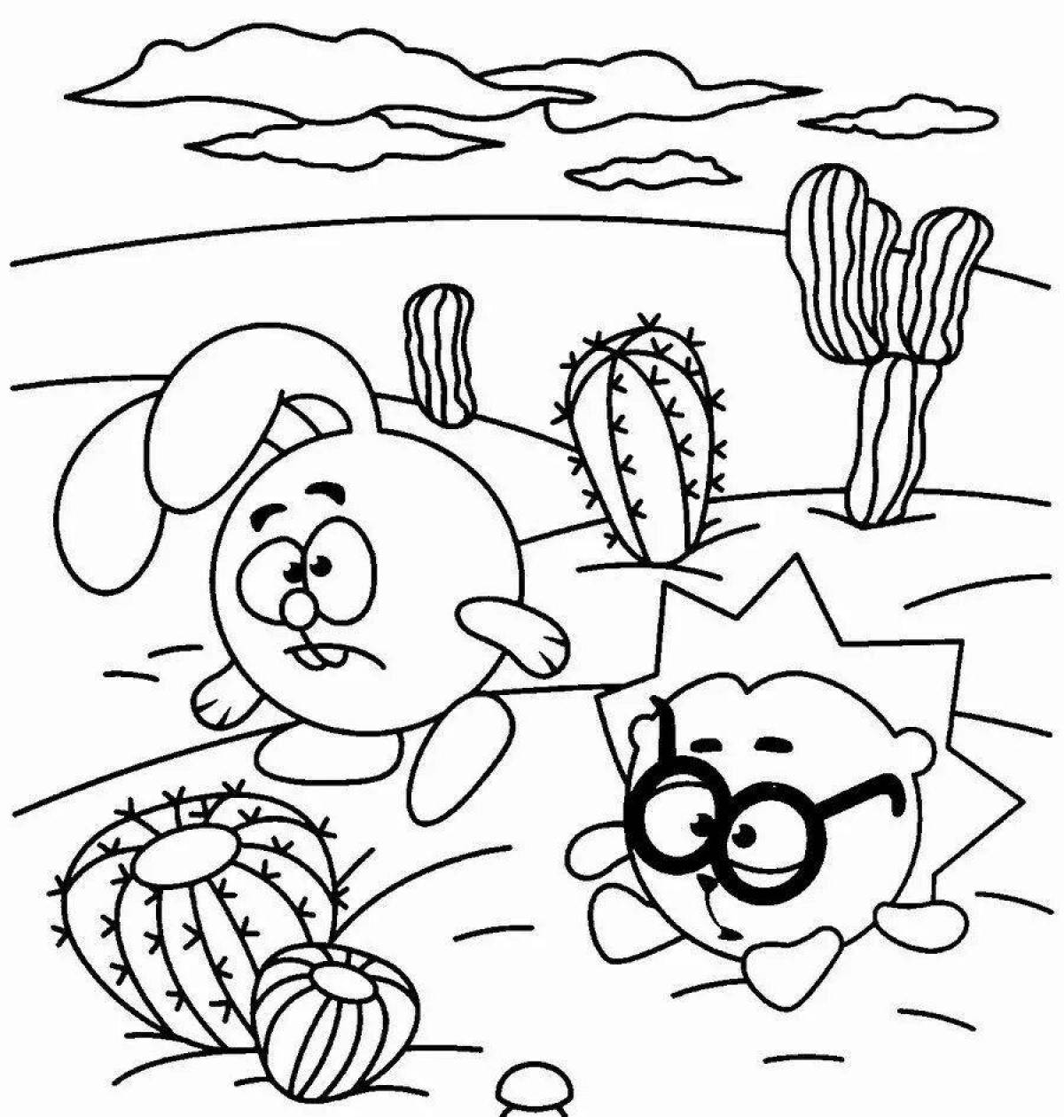 Attractive printable coloring book for kids in pdf format