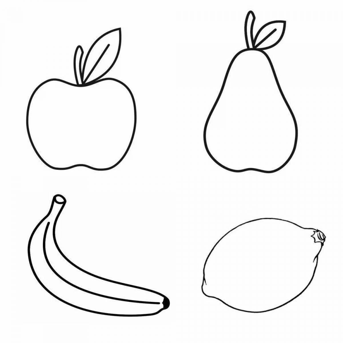 Овощи и фрукты для детей 2 3 лет #3
