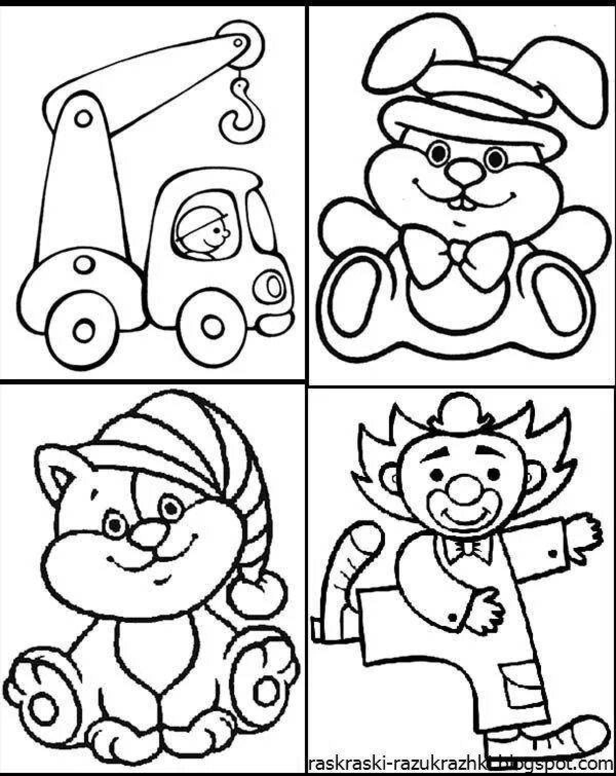 Great a5 coloring book for kids