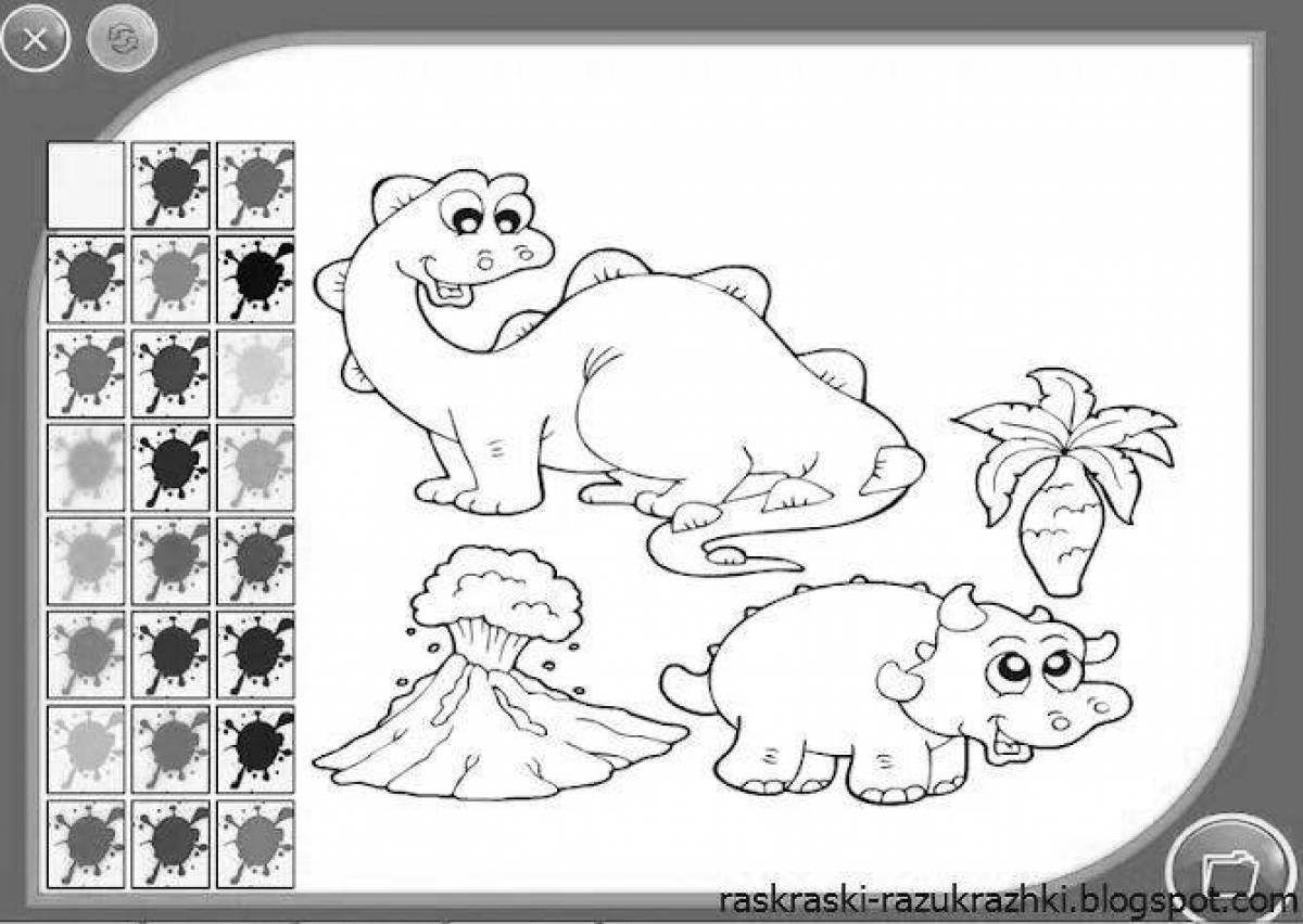 Inspirational coloring pages for girls 4-5 years old