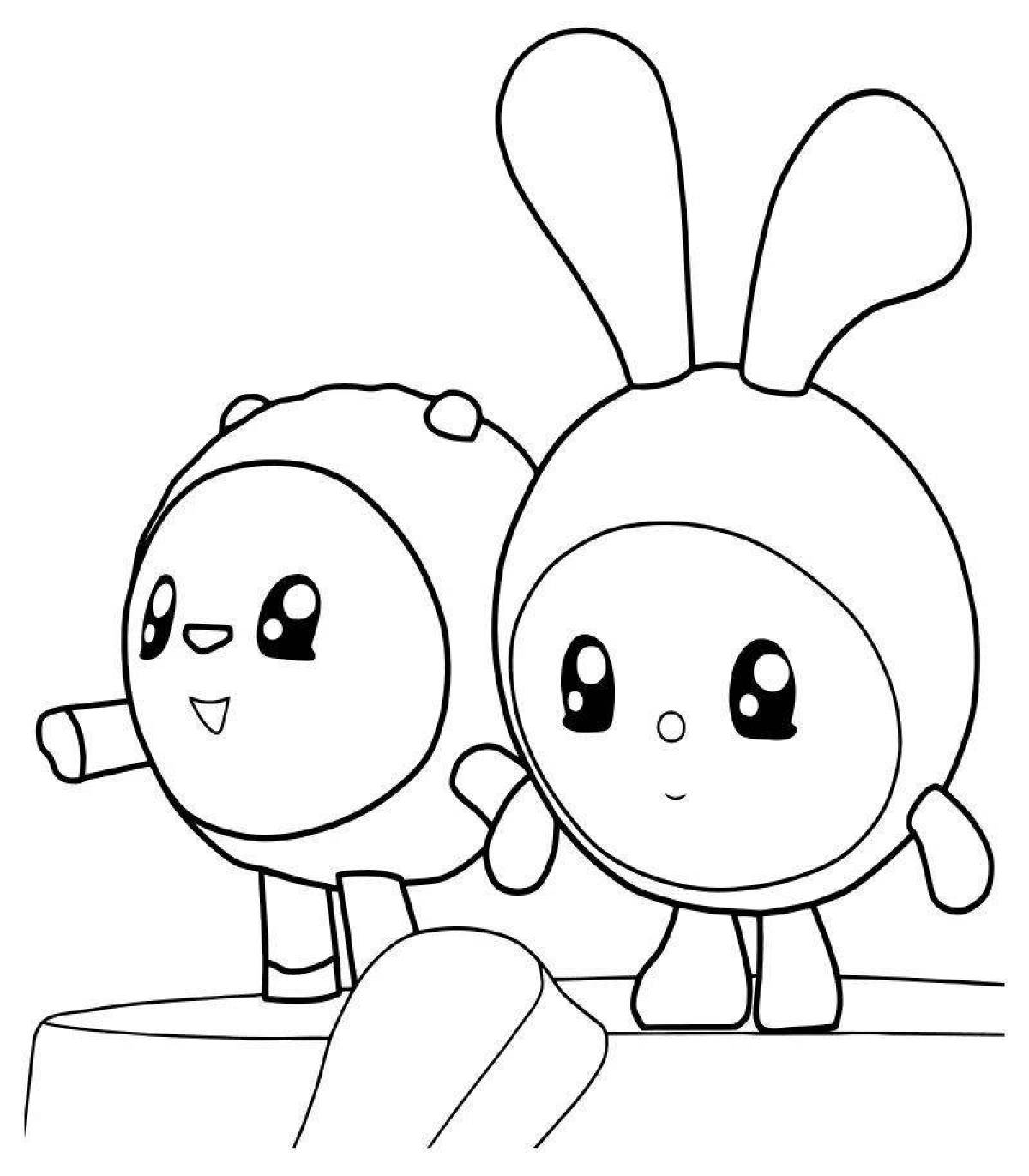 Snug coloring pages