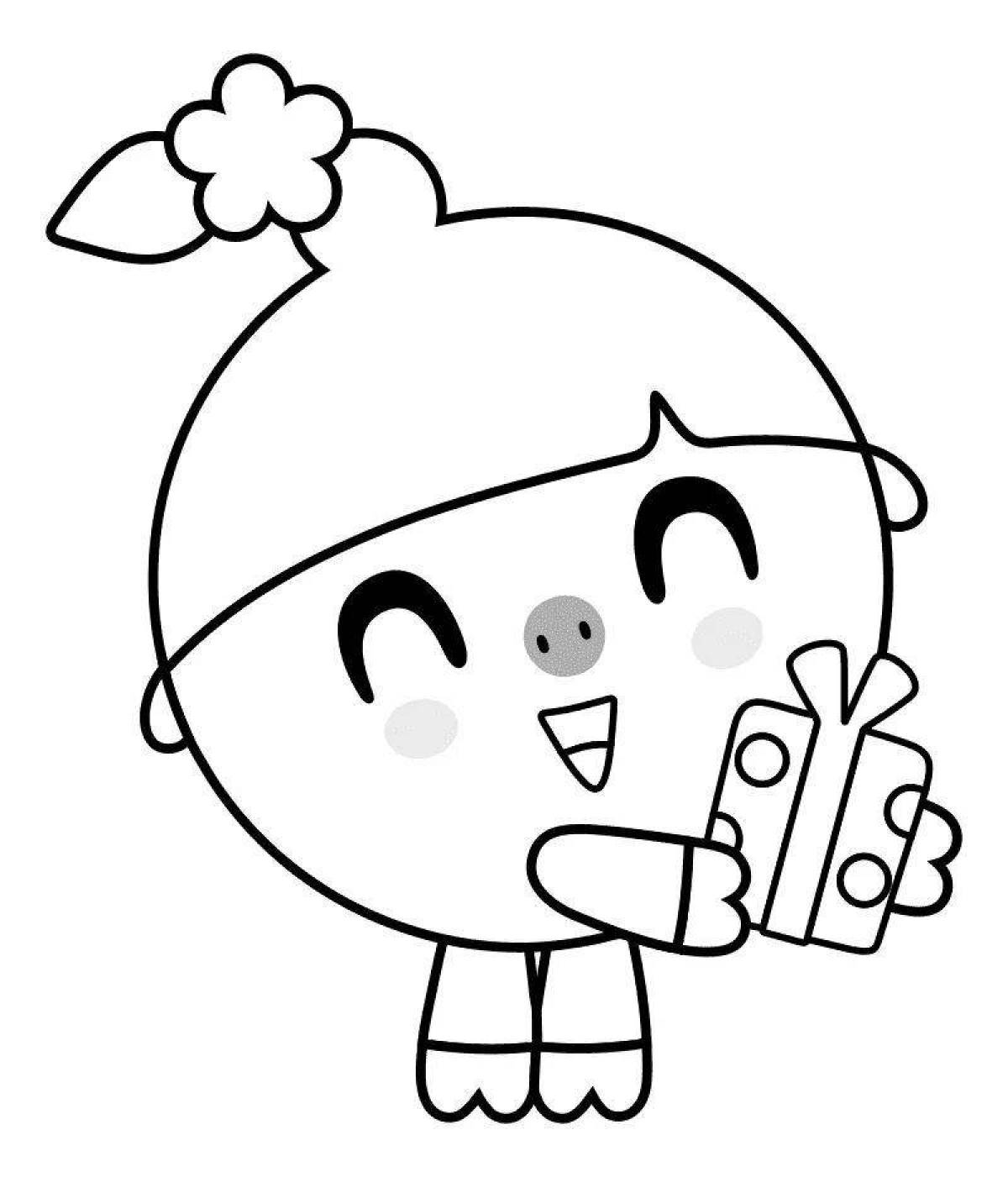 Amazing baby coloring pages
