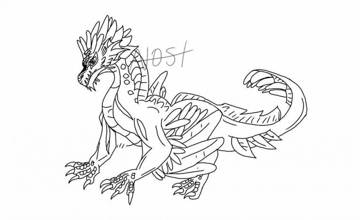 Exquisite Ark Coloring Page