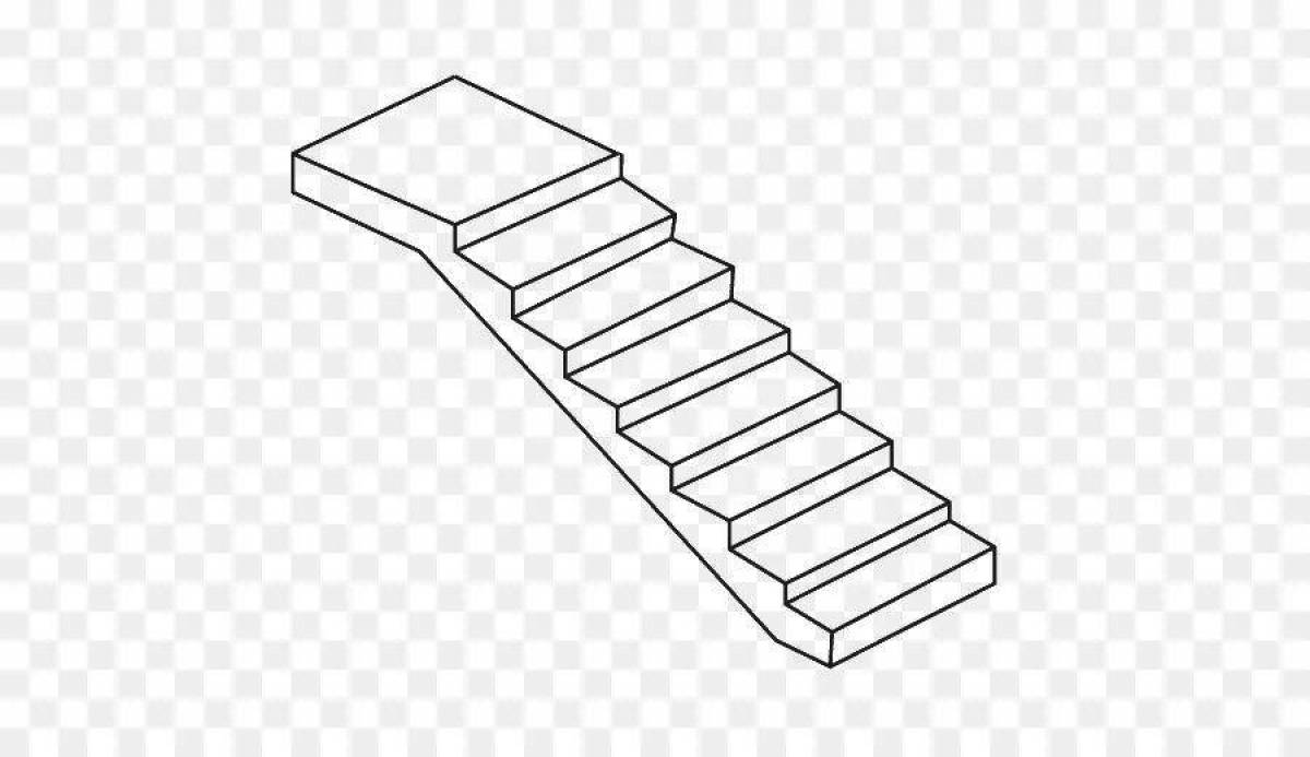 Как рисовать ступени