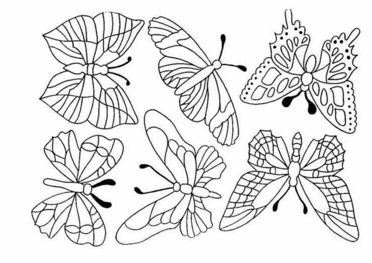 Распечатать бабочек для букета. Много бабочек для раскрашивания. Бабочки раскраска несколько. Бабочки для раскрашивания много маленьких. Раскраска одинаковых бабочек.