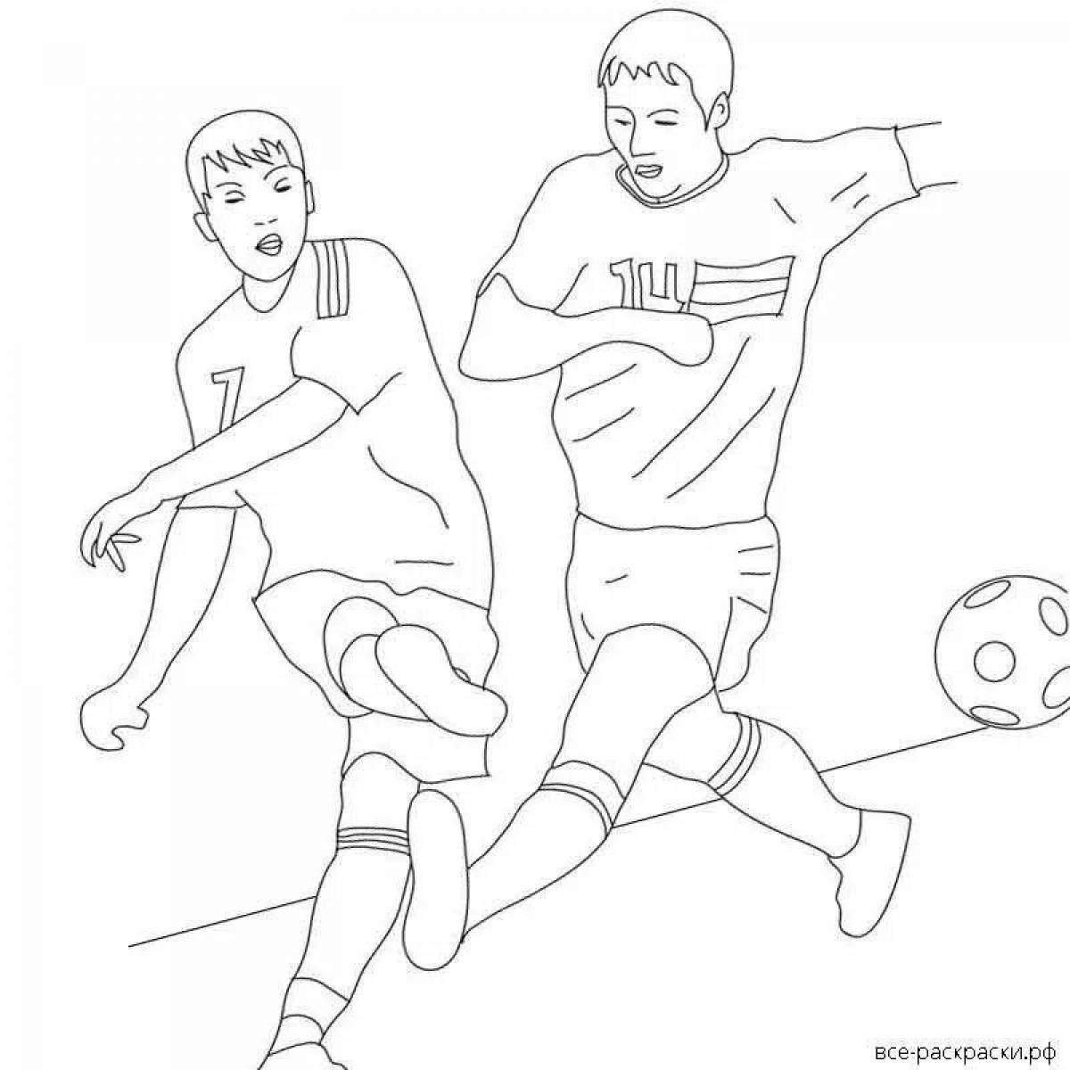 Рисунки для срисовки карандашом футбол