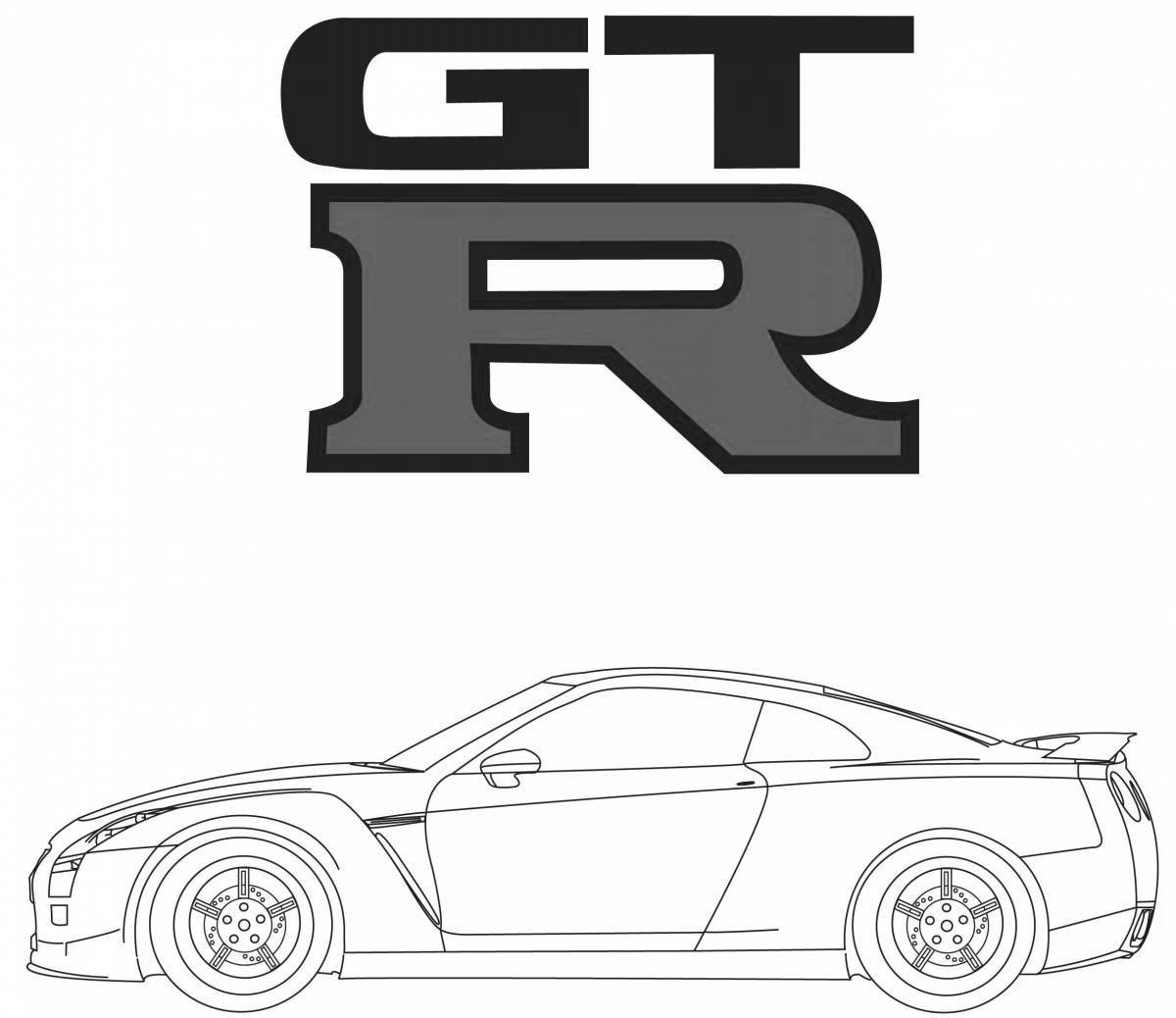Sublime gtr coloring