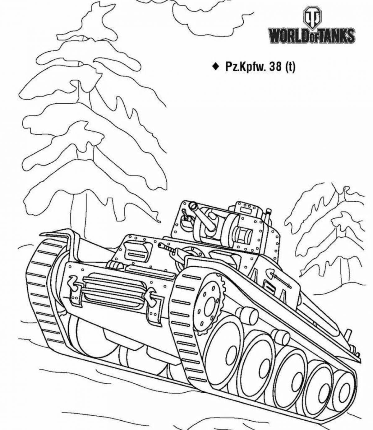 World of tanks magic coloring