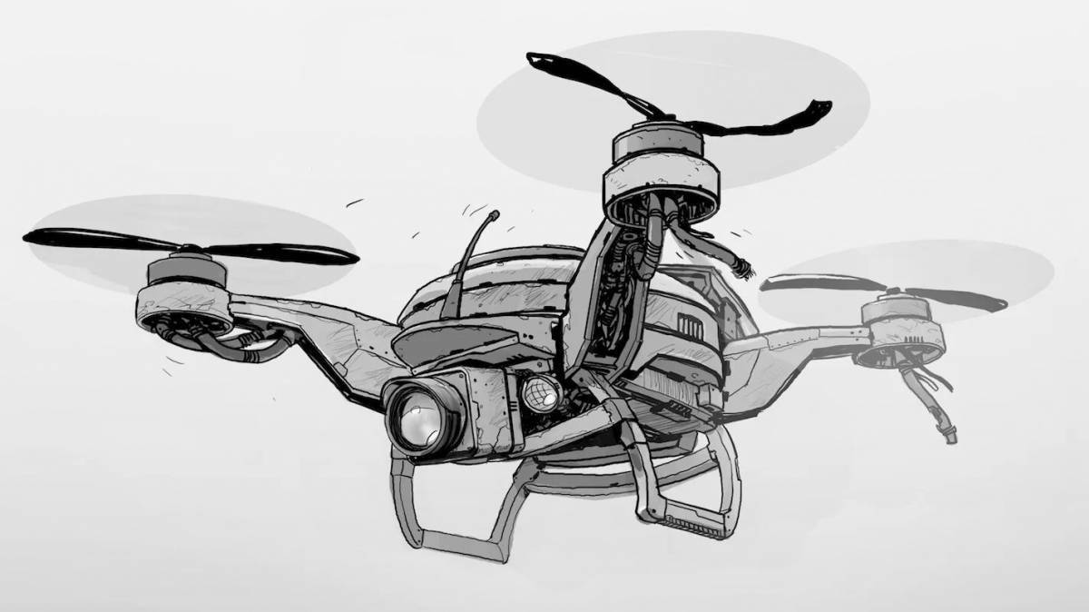 Sleek killer drones
