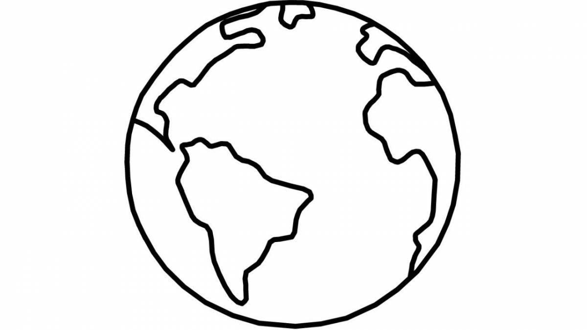 Terrestrial globe #11