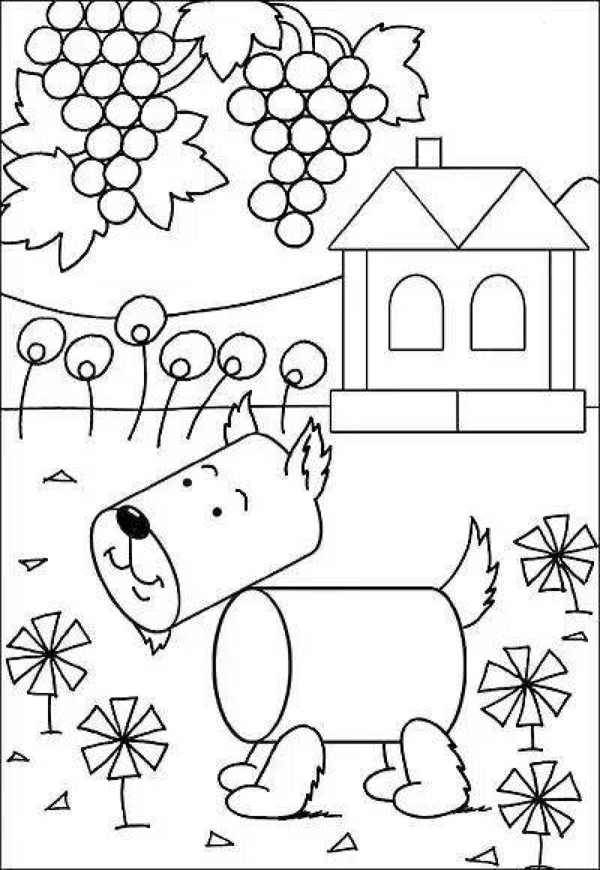 Inspirational coloring book for seniors