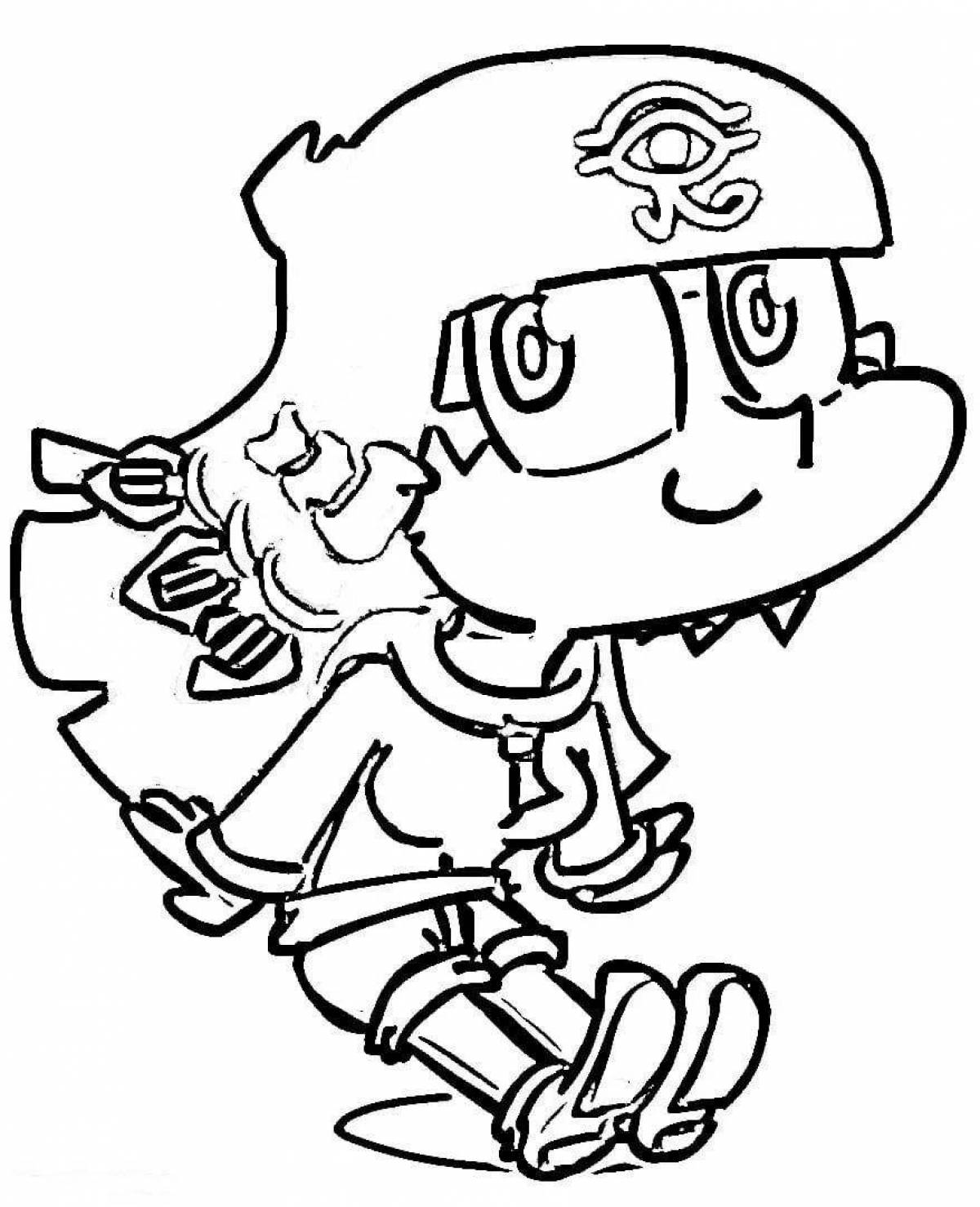 Cute coloring page 13