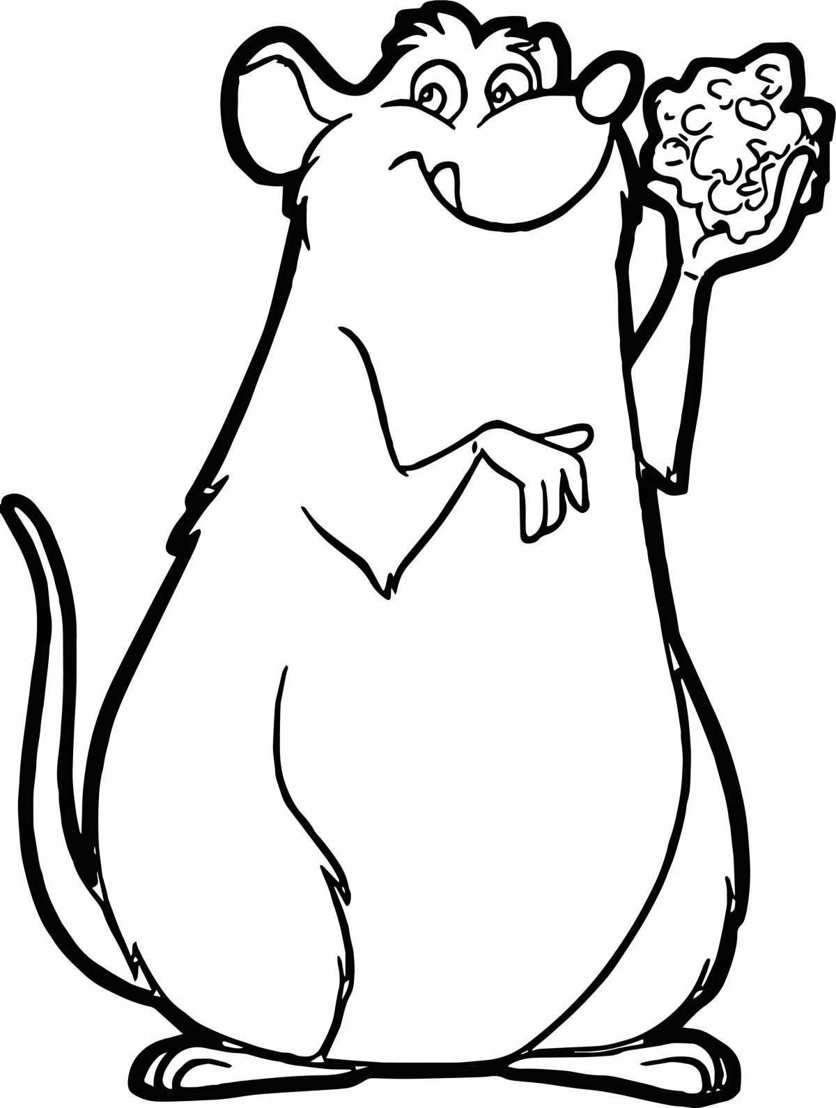 Smart coloring rat