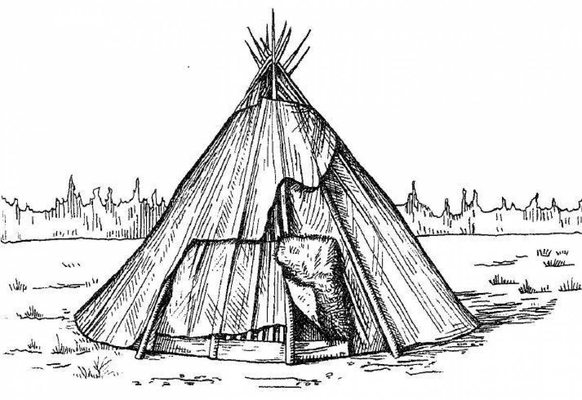 Fun chum coloring page