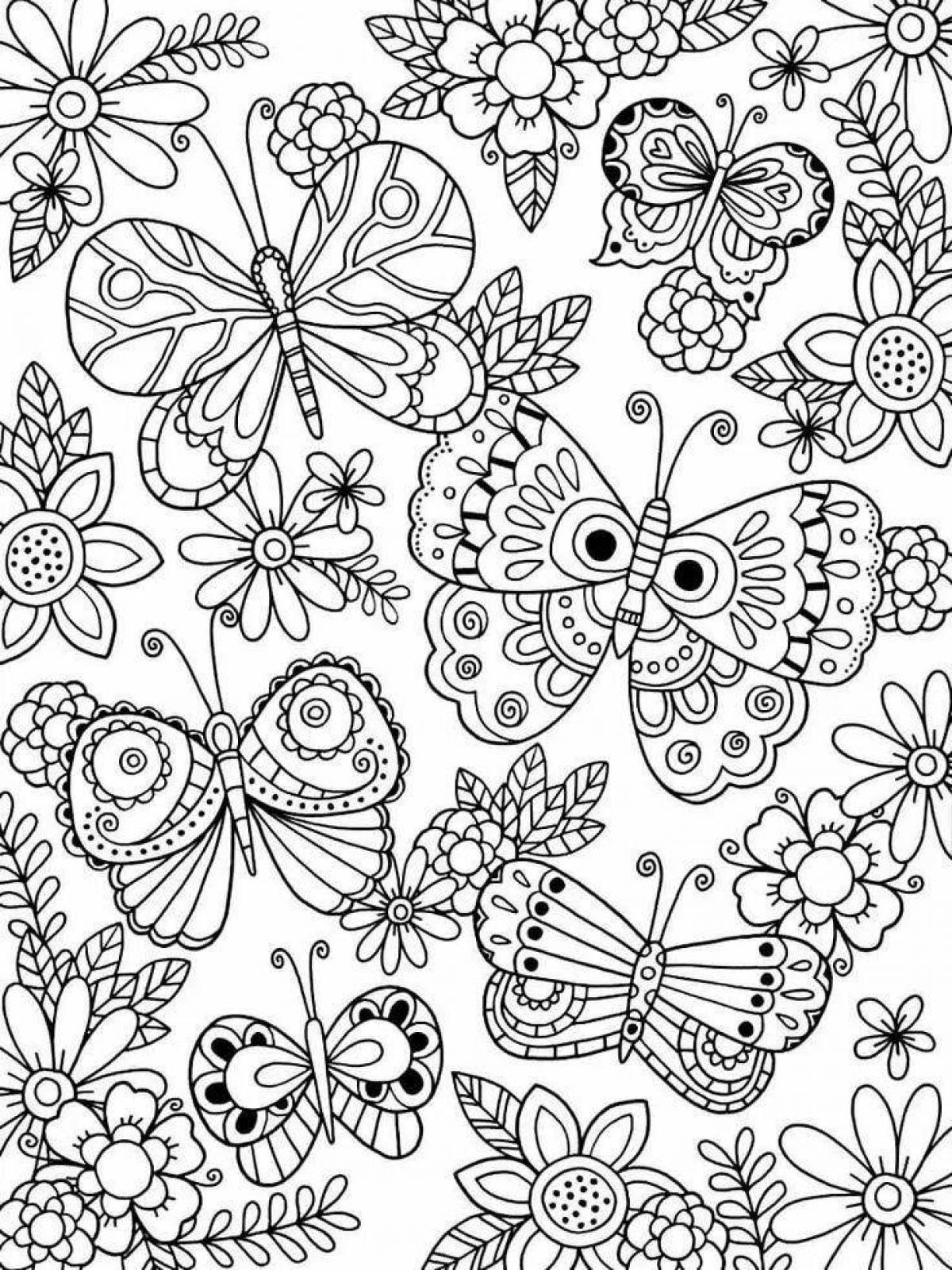 Рисунки для распечатки. Цветы и бабочки. Раскраска. Раскраска "бабочки". Раскраска бабочка с цветами. Бабочка на цветочке раскраска.