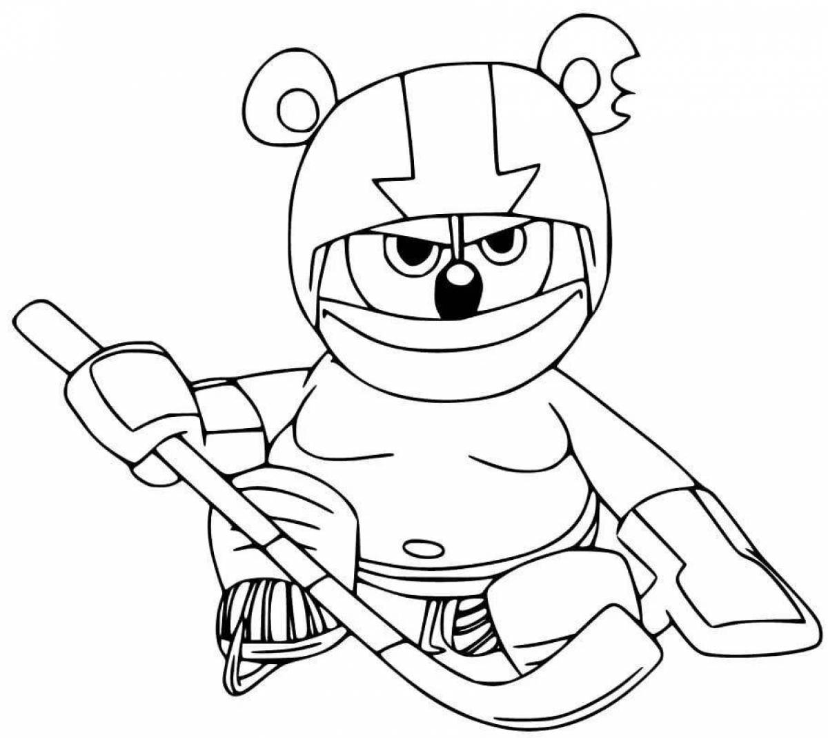 Amazing Humber Bear Coloring Page